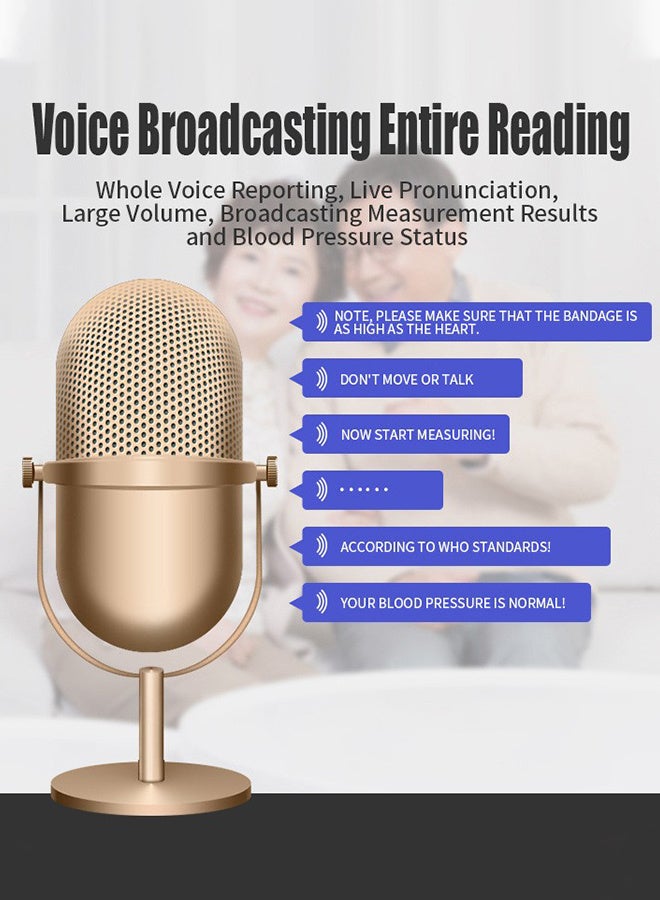 REMAX Home Digital Blood Pressure Monitor, Smart Blood Pressure Monitor, Heart Rate Pulse Monitor, LED Display, No-Roll-Up Digital Upper-Arm Blood Pressure Monitor - Image 5